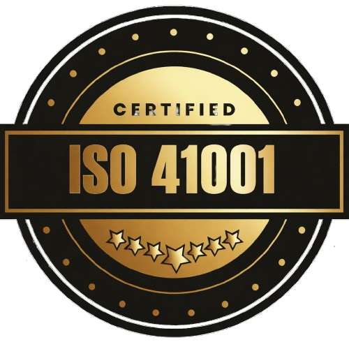 ISO 41001 Certified Badge