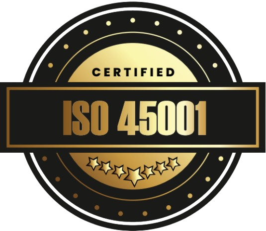 ISO 45001 Certified Badge